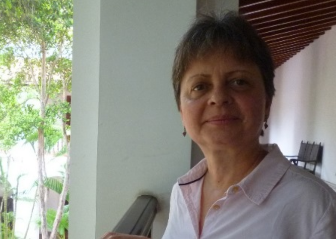 María Eugenia Grillet, profesora del Laboratorio de Biología de Vectores y Parásitos en la Universidad Central de Venezuela.