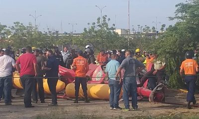 General fallece al caer helicóptero en Maracaibo. Foto: Sergio Novelli