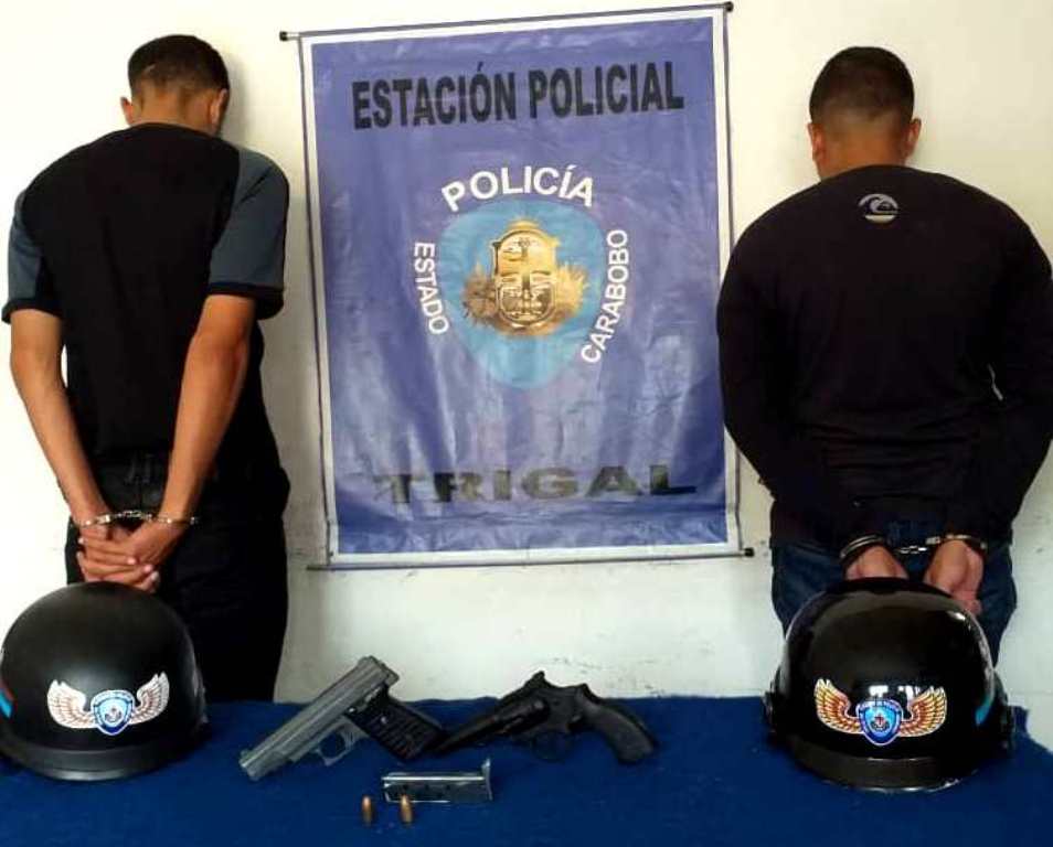 Funcionarios de la Policía de Carabobo capturaron a dos extorsionadores - acn