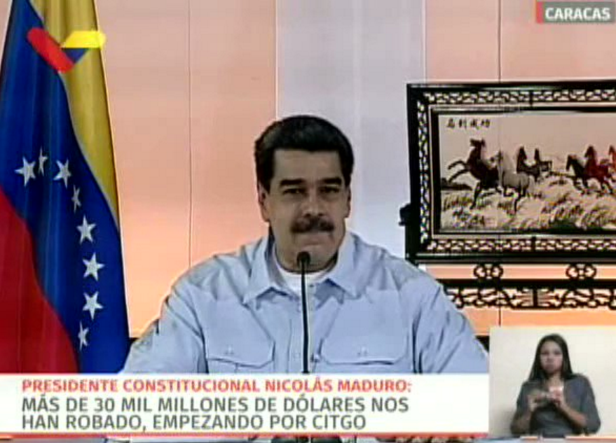 Nicolás Maduro declaró: "10 barcos nos sabotearon para que no llegara a las costas venezolanas. De todas maneras, ese problema está en vías de solución". Foto: fuentes.