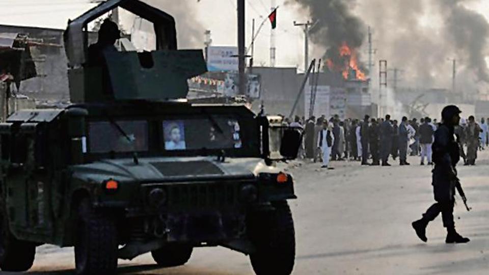 24 muertos por atentado bomba en mitin electoral de Afganistán. Foto: fuentes.