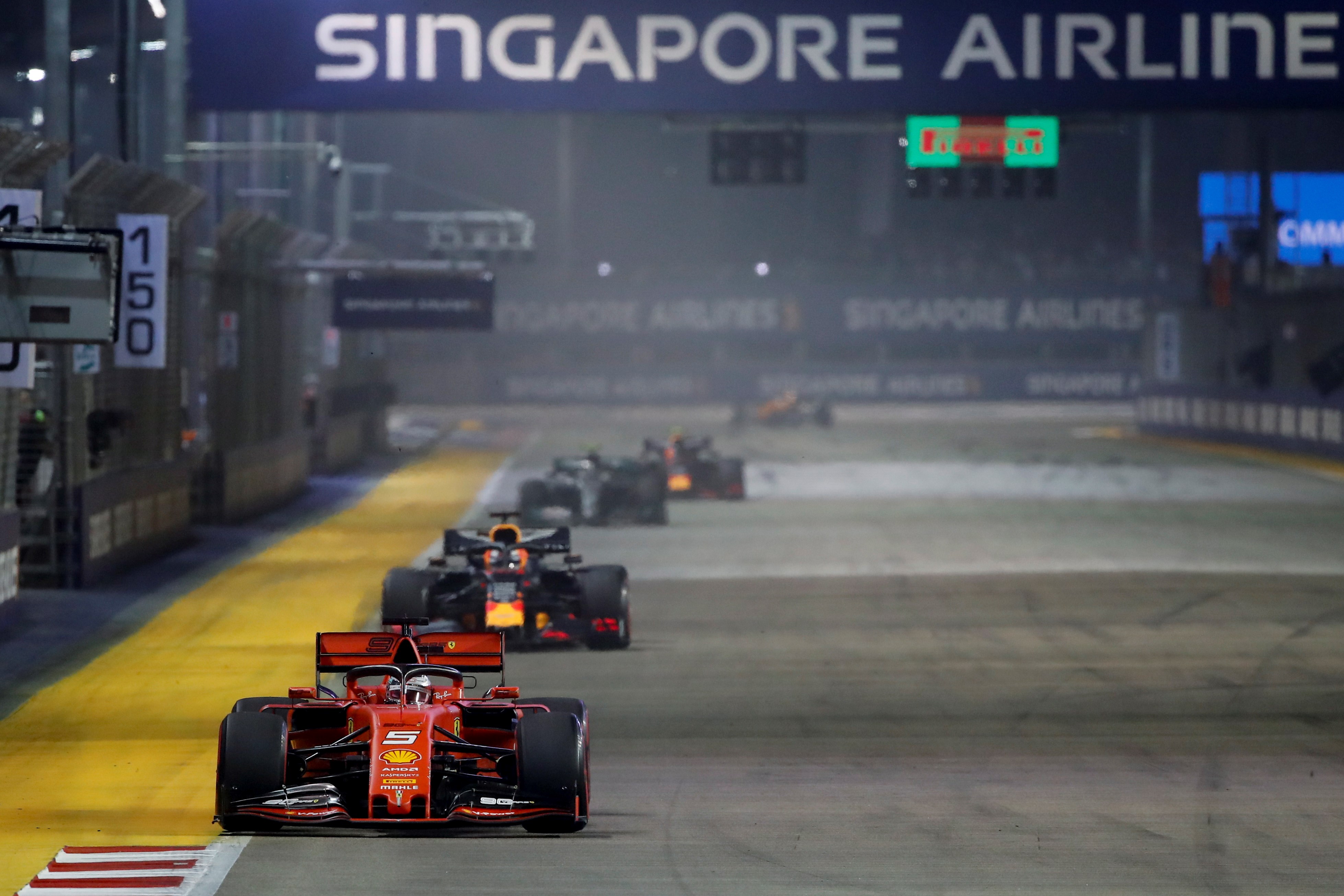 Sebastian Vettel ganó en Singapur - noticiasACN