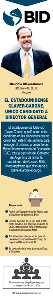 BID eligió a Mauricio Claver-Carone - noticiasACN
