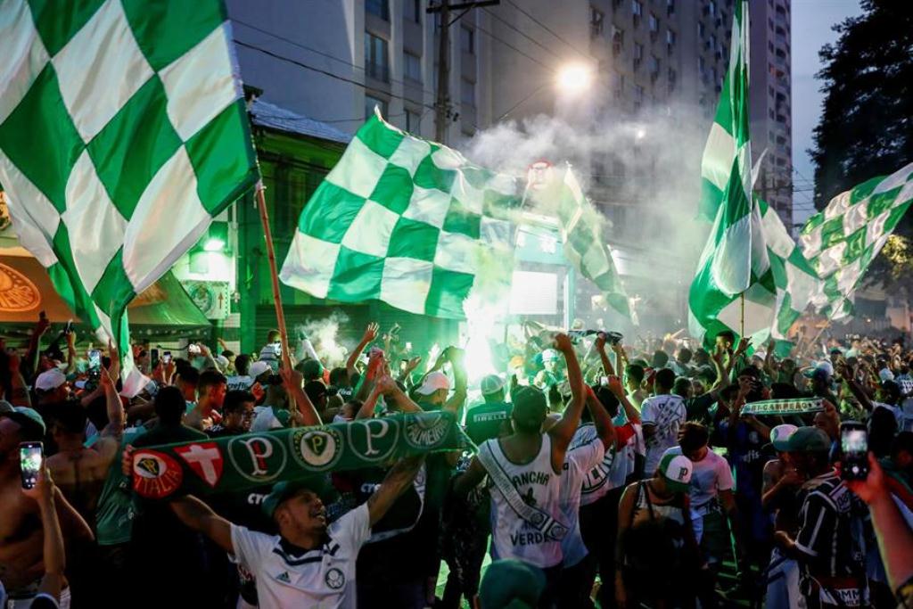 Hinchas del Palmeiras ignoraron confinamiento - noticiasACN