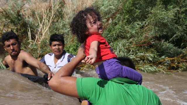 Venezolana murió al cruzar el Río Bravo
