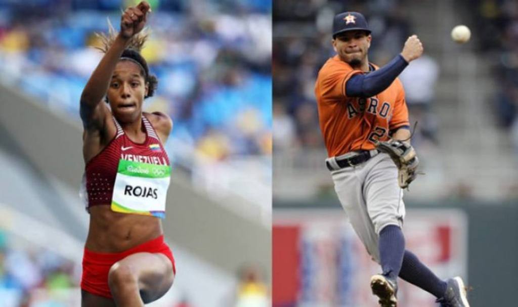 Yulimar Rojas y José Altuve Atletas del Año
