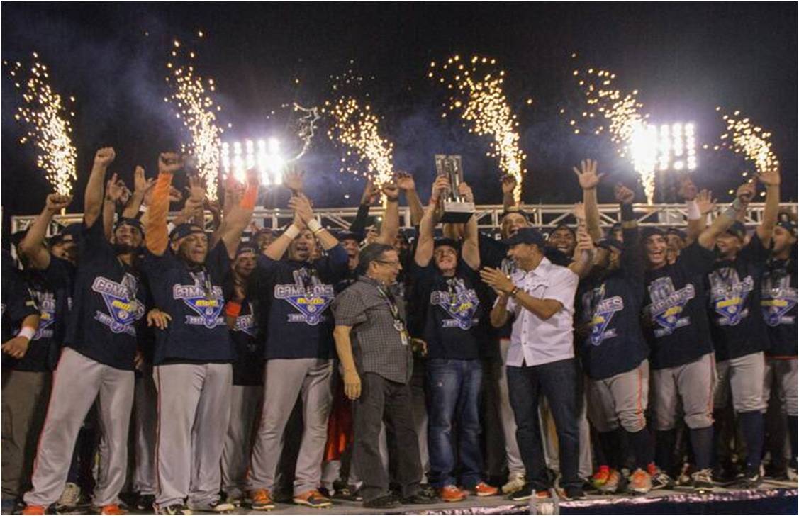 Caribes de Anzoátegui alzó el título de campeón de la zafra 2017-2018