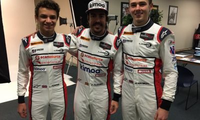 Fernando Alonso se prepara para las 24 horas de Daytona
