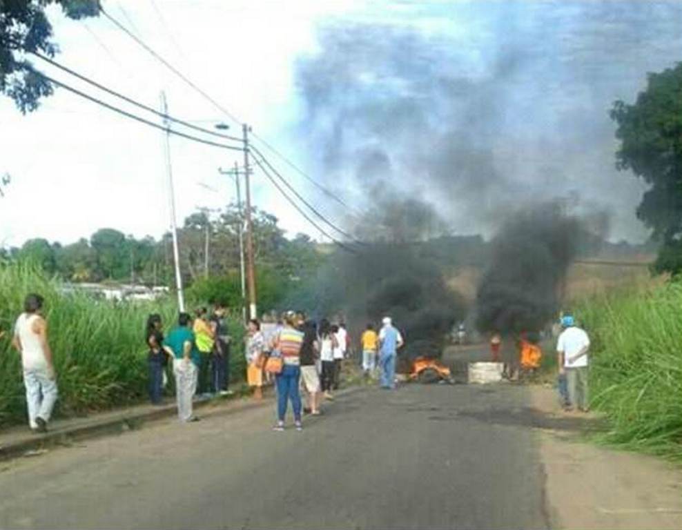 Protesta en Upata-acn