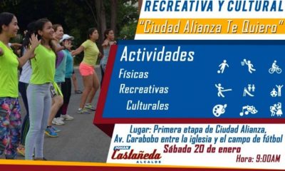 Alcaldía de Guacara Toma Deportiva Ciudad Alianza Te Quiero - ACN