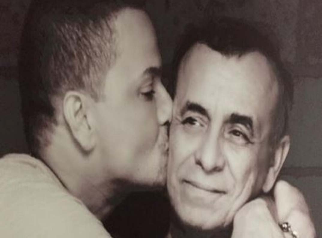 Víctor Manuelle y su padre-acn