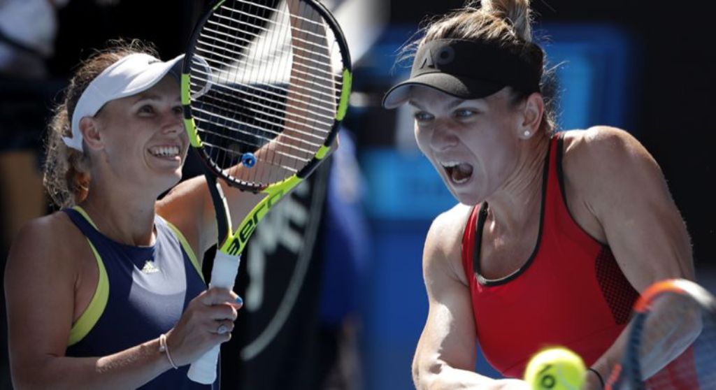 Wozniacki vs Halep Abierto de Australia - ACN