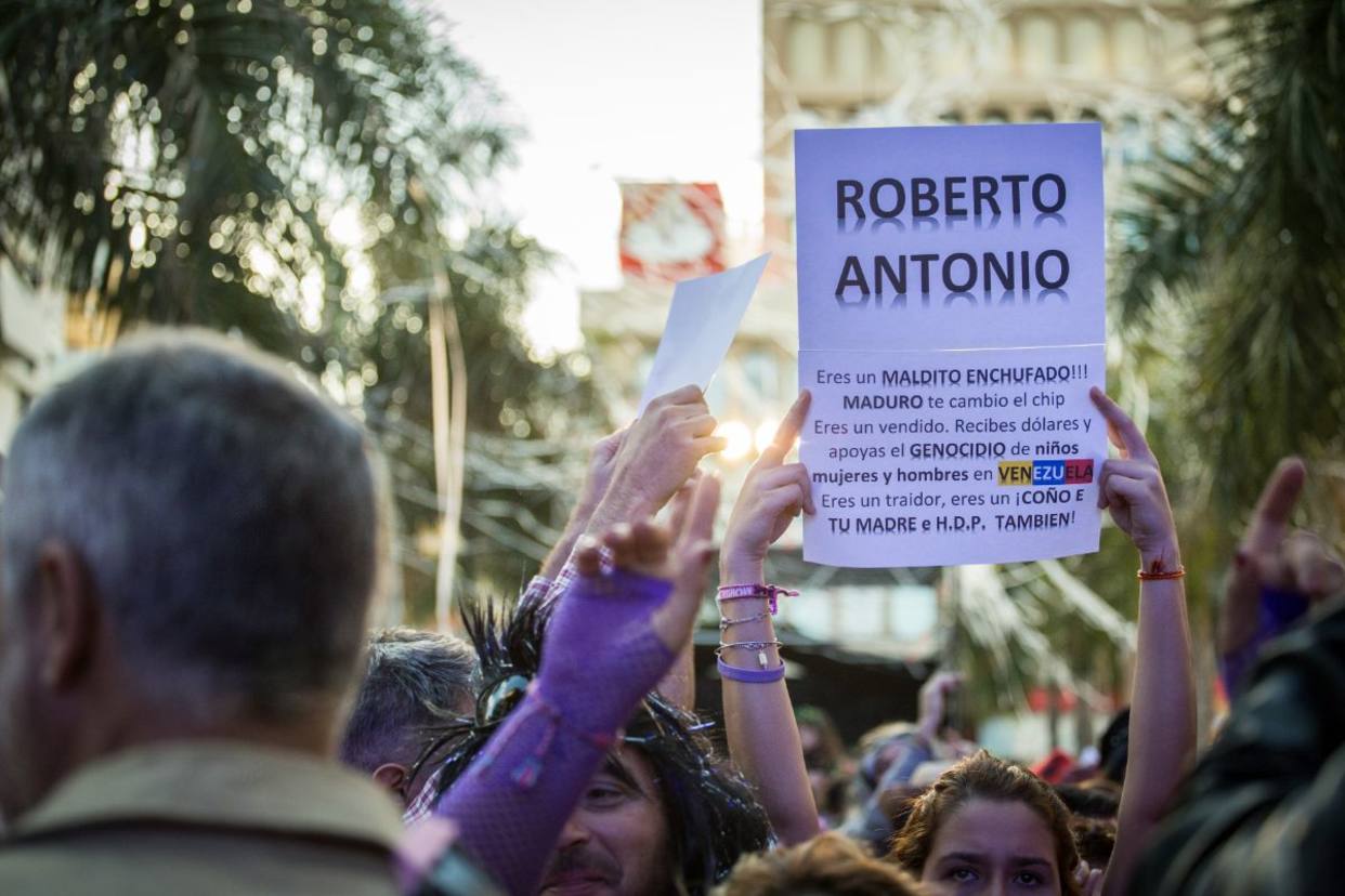 Abucheado roberto antonio