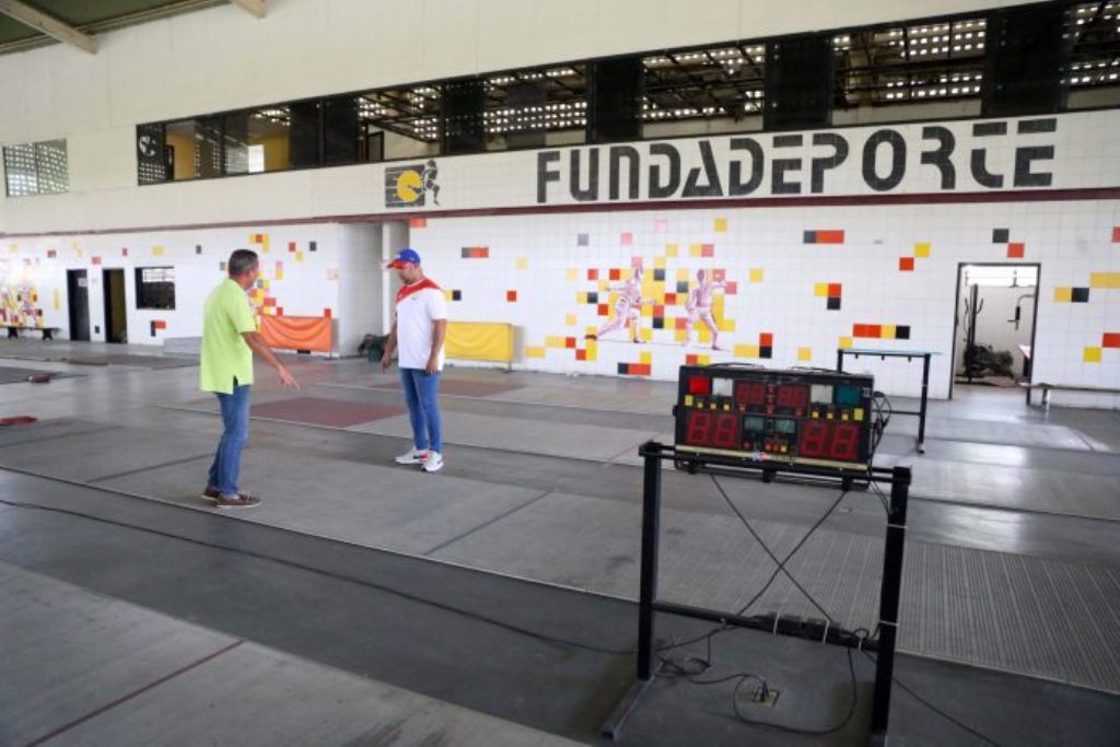 Fundadeporte rehabilita Gimnasio de Esgrima del Complejo Bicentenario - ACN