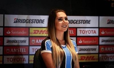 Hija de técnico brasileño del Gremio causa furor en las redes sociales - ACN