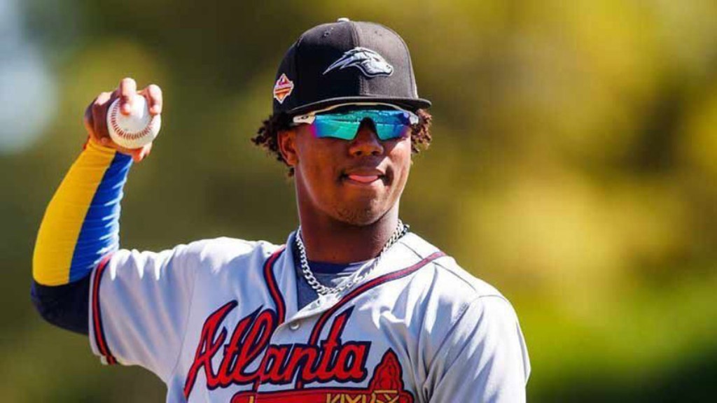 Ronald Acuña dijo presente en el campo de entrenamiento de los Bravos, grandes ligas - ACN