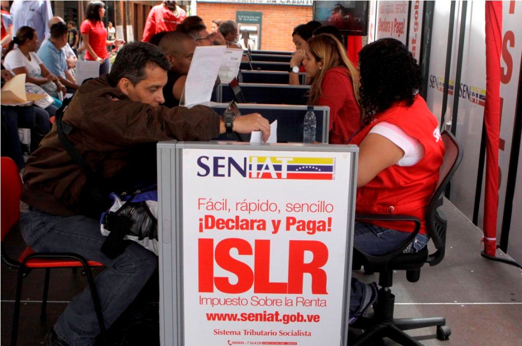 seniat-declaración del impuesto sobre la renta