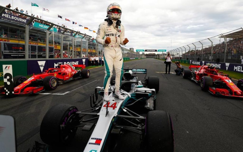 Hamilton se llevó la primera pole de la temporada 2018 en la F1 - ACN