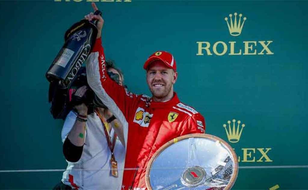Sebastian Vettel ganó la primera carrera del año en la F1 - ACN