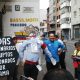 Quema de Judas en Caracas dedicada a Maduro