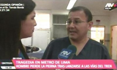 Venezolano, Metro de Lima, lanzarse - acn