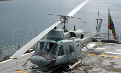 Teniente de Fragata, helicóptero, Puerto Cabello - acn