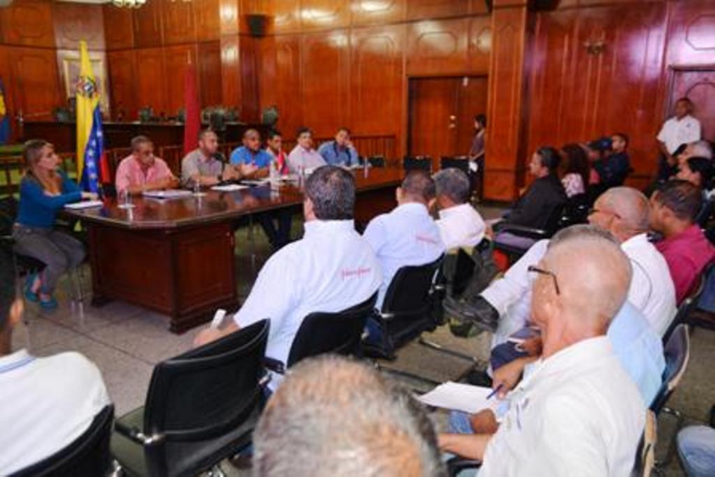Consejo Legislativo se reunió con agrupaciones sindicales de Carabobo