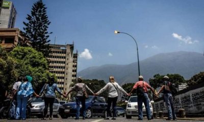 Protestas diarias en Venezuela