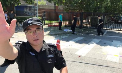 Explosión afuera de la embajada de EE.UU en Pekín deja al autor herido -acn