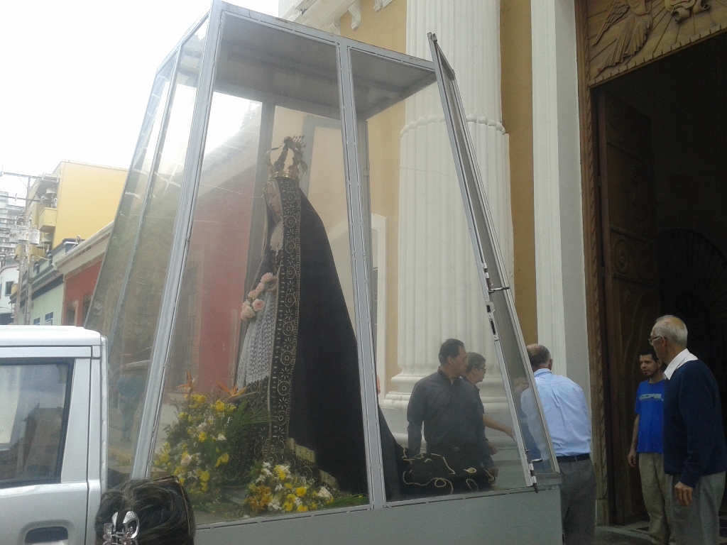 Virgen del Socorro permanecerá esta semana en la Catedral de Valencia