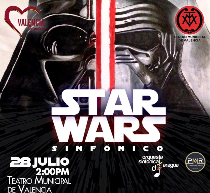 Sinfónica de Star Wars llegará al Teatro Municipal de Valencia