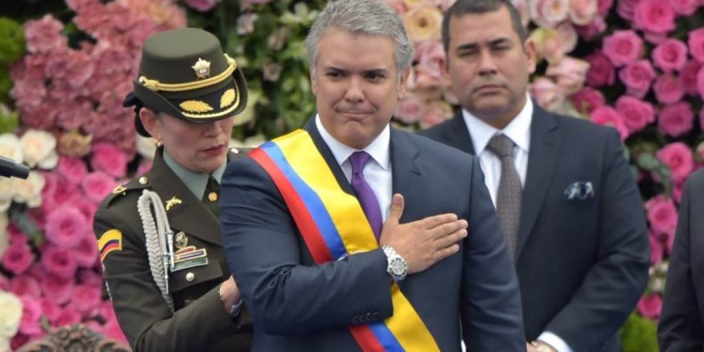 Duque al asumir Presidencia: "Quiero gobernar a Colombia con espìritu de construir"