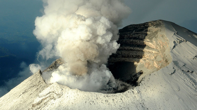 Exoplotó volcan en México - acn