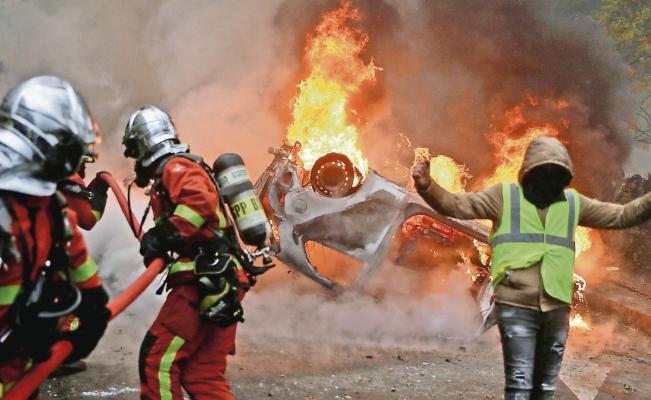 Protestas acn