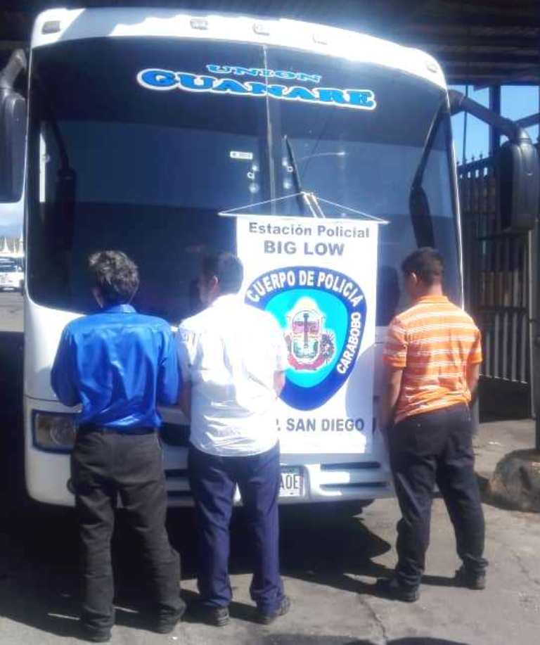 Presos un chofer y dos colectores - notitarde