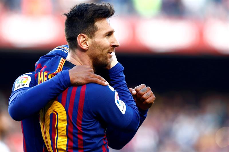 Messi marcó doblete - noticiasACN