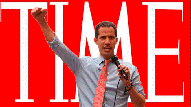 Guiadó fue nominado como personalidad del año por la revista Time. Foto: Revista Time