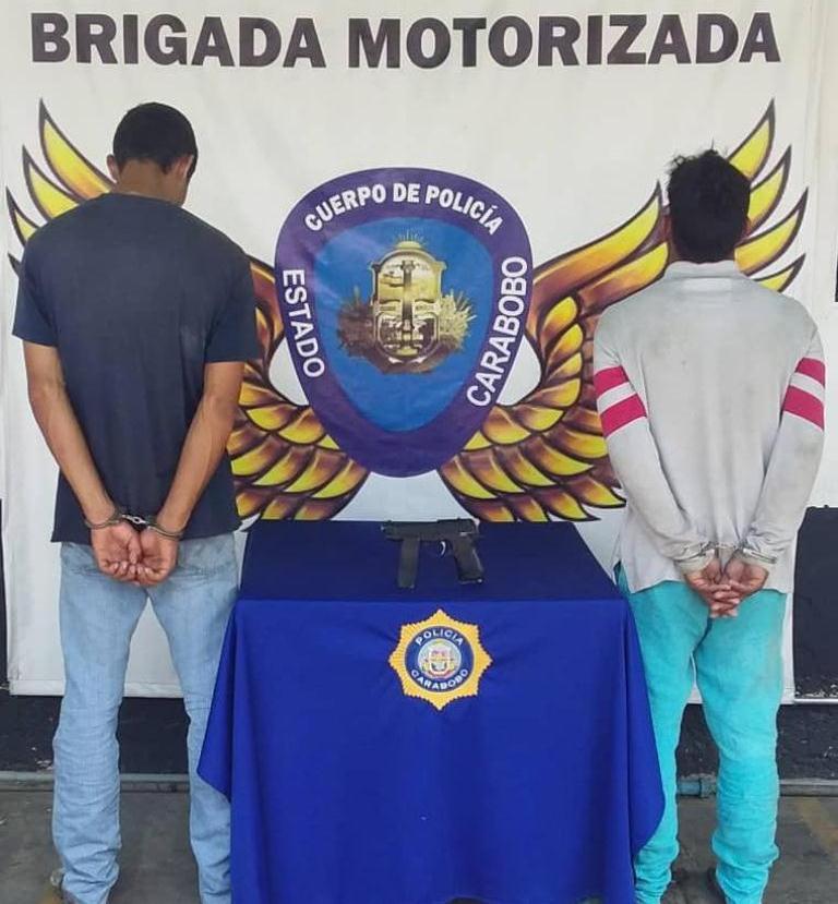 Diez pistoleros por porte ilícito atrapó Policarabobo - acn