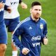 Messi entrenó de nuevo - noticiasACN