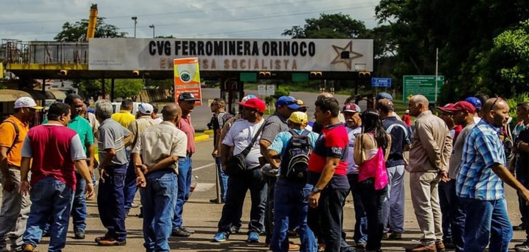 ACN ferrominera Orinoco trabajadores liberados