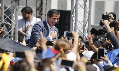 Guaidó convocó movilización para el Primero de Mayo. Foto: Agencias