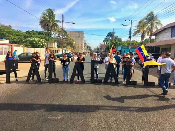 Intensa Jornada de protestas en Valle de la Pascua