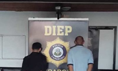 Funcionarios de la Policía de Carabobo capturaron a dos extorsionadores - acn