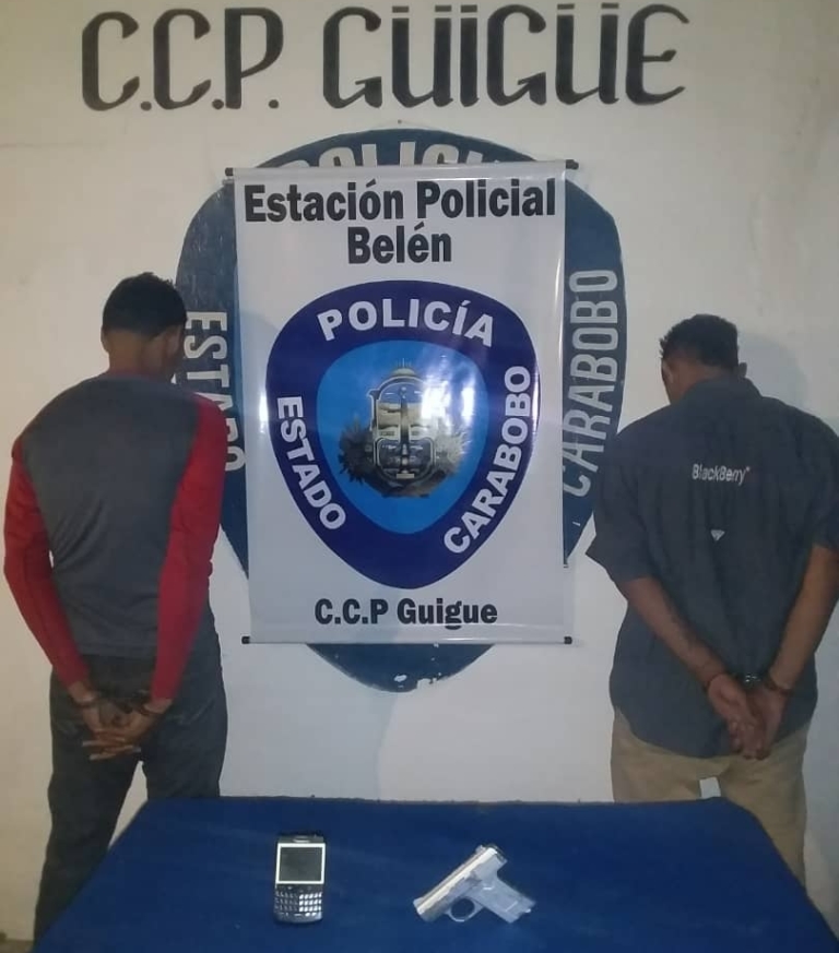 Capturan a cinco pistoleros - acn