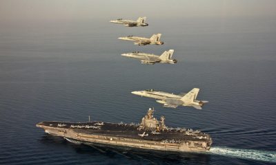 EEUU despliega portaaviones y bombarderos en el medio oriente
