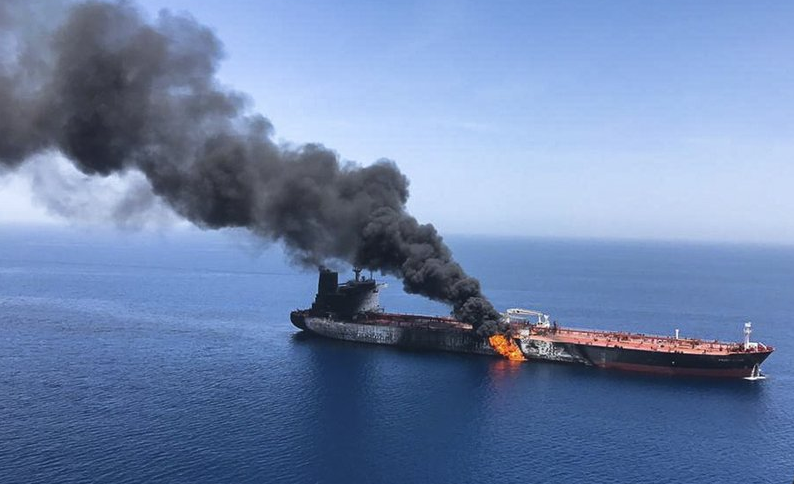 EEUU acusa a Irán de retirar mina sin explotar de buque petrolero