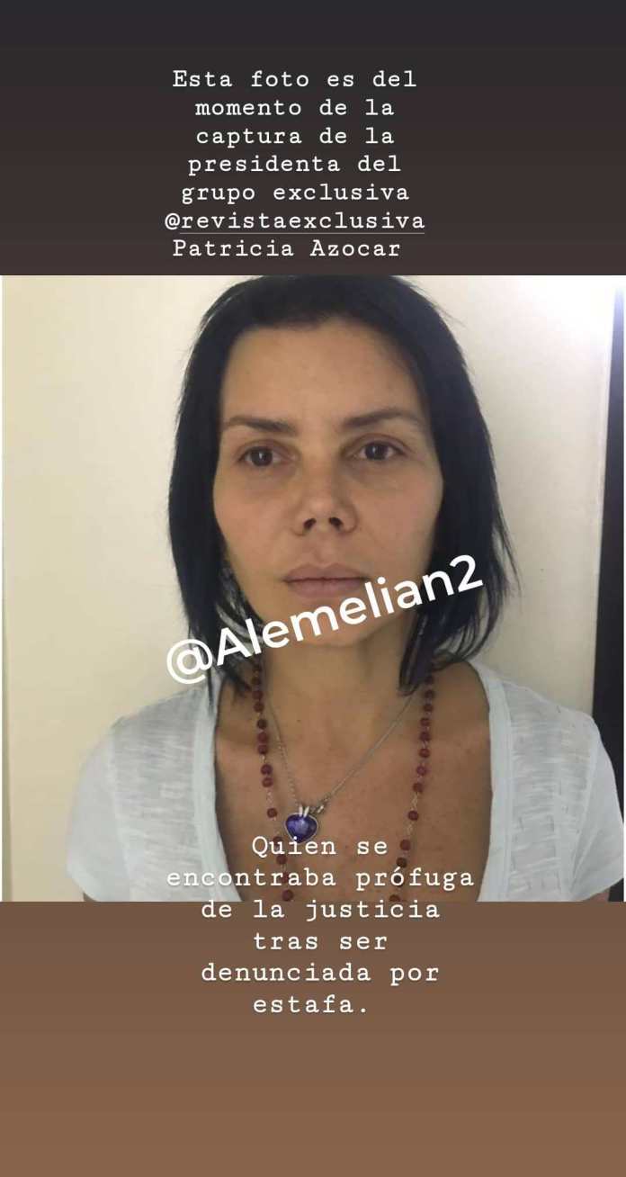 detenida Patricia Azócar - acn