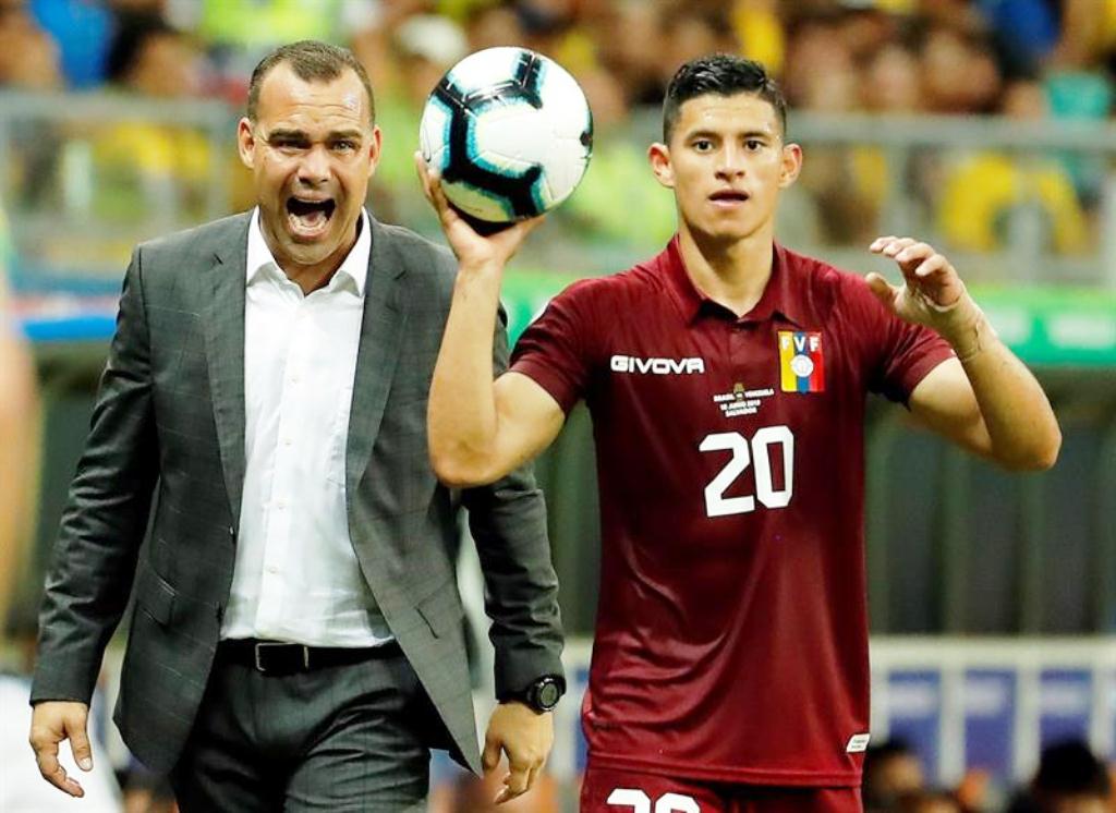 Rafael Dudamel celebra - noticiasACN