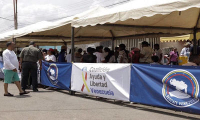 entregaron 52 toneladas de ayuda a venezolanos en Colombia. ACN