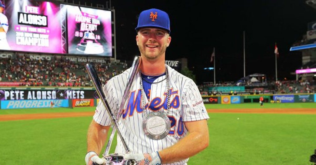 Pete Alonso se cargó los bates - noticiasACN